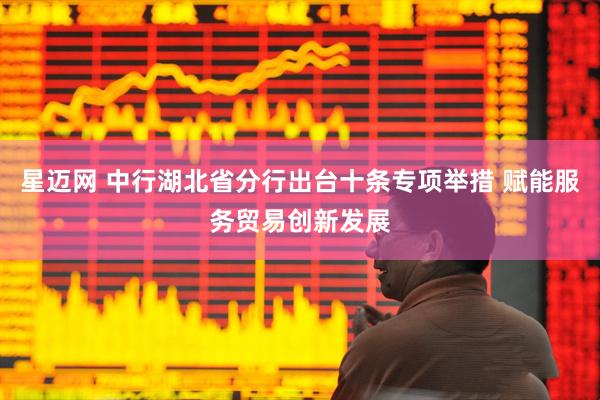 星迈网 中行湖北省分行出台十条专项举措 赋能服务贸易创新发展