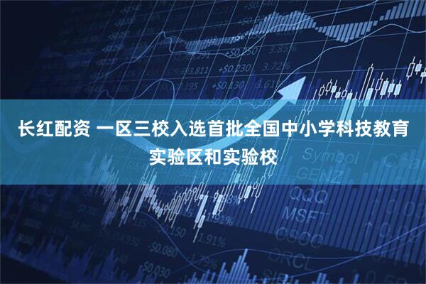 长红配资 一区三校入选首批全国中小学科技教育实验区和实验校